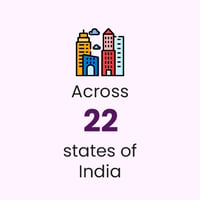 Across 22 states of India