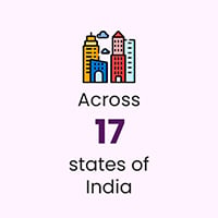 Across 17 states of India