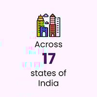 Across 17 states of India
